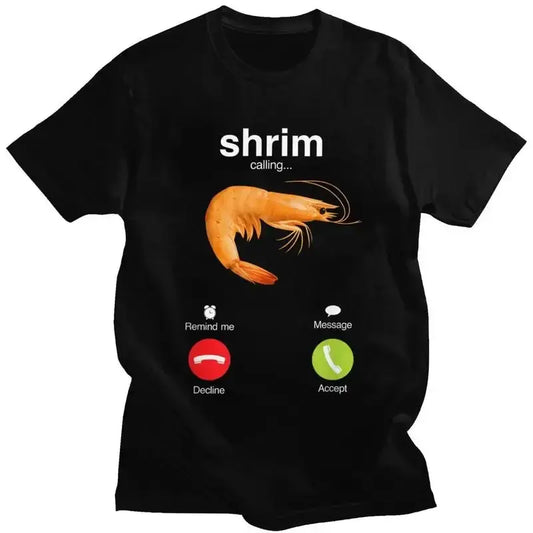 "Shrim Is Calling" Graphic Tee TeeHeHee