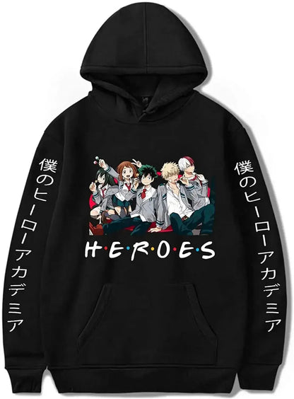 My Hero Academy "U.A. High" Varsity Streetwear Hoodie TeeHeHee
