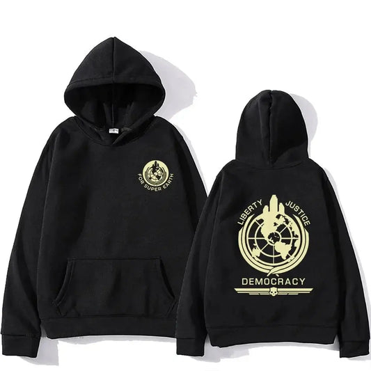 "Helldivers" Democracy Hoodie TeeHeHee