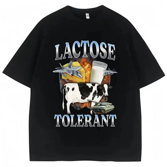 "Lactose Tolerant" Graphic Tee TeeHeHee