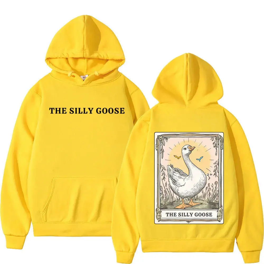 "The Silly Goose" Tarot Card Aesthetic Hoodie TeeHeHee