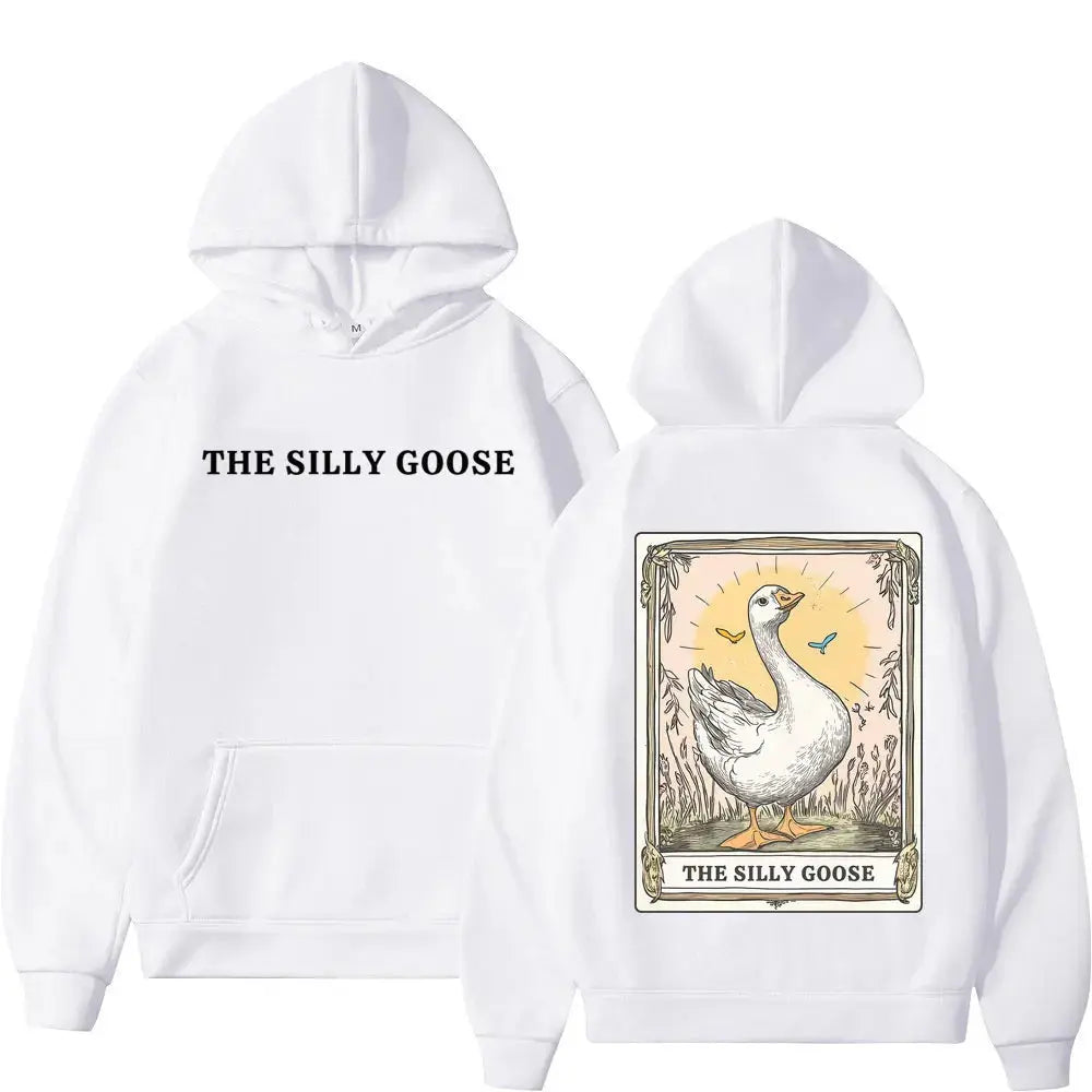"The Silly Goose" Tarot Card Aesthetic Hoodie TeeHeHee