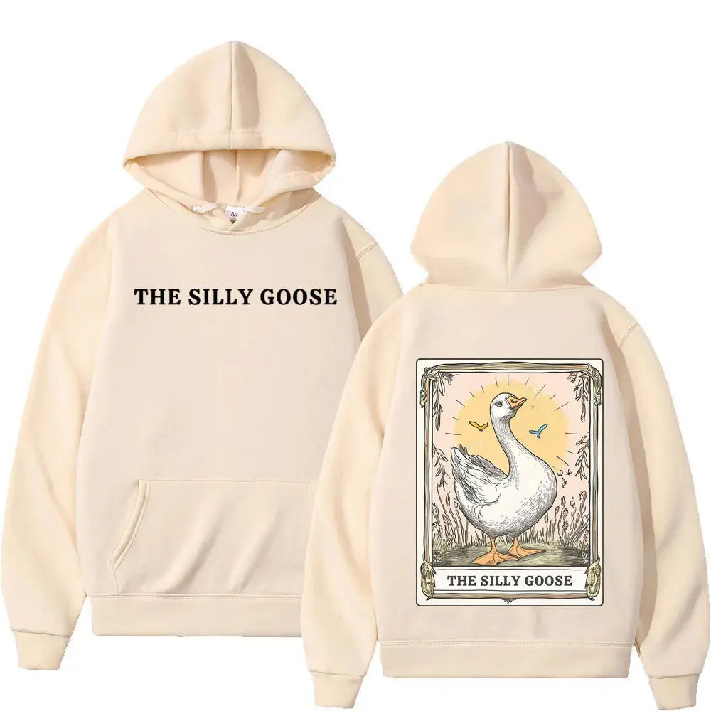 "The Silly Goose" Tarot Card Aesthetic Hoodie TeeHeHee